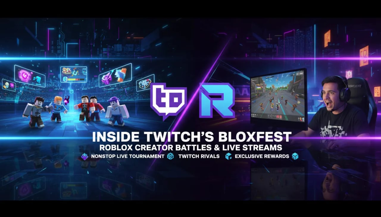Inside Twitch's Bloxfest: Roblox Creator Battles & Live Streams Cover