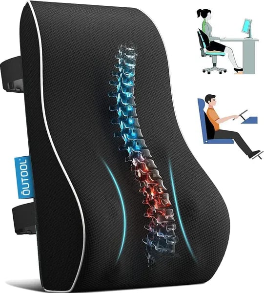 Fix Your Back Fast: QUTOOL Lumbar Support Pillow Cover