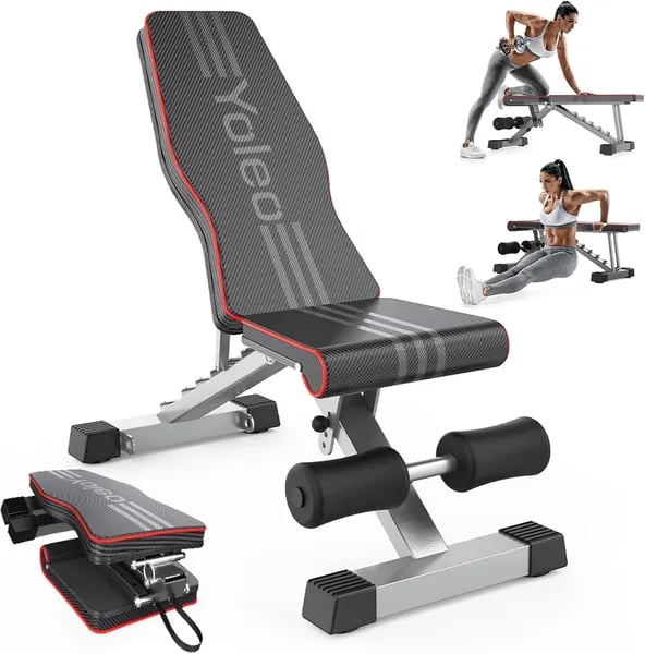 Yoleo Adjustable Weight Bench: Honest Review 2025 Cover