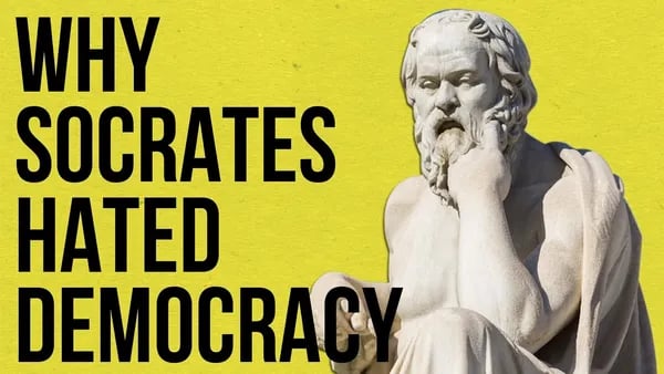 Why Socrates Warned Us About Democracy: Lessons From Ancient Athens for Today Cover