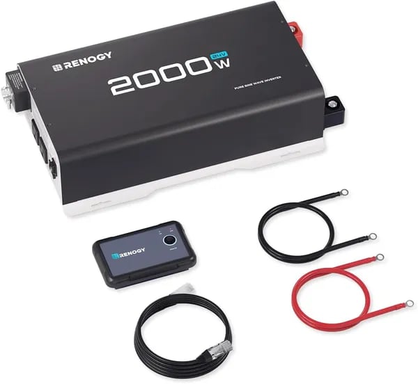 Renogy Pure Sine Wave 2000W Inverter: Quick Guide Cover