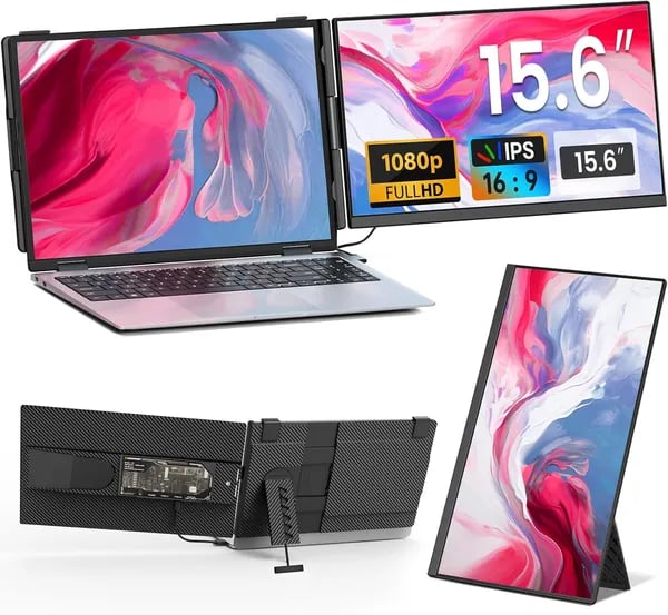 Cevaton Laptop Screen Extender: Portable Power Cover