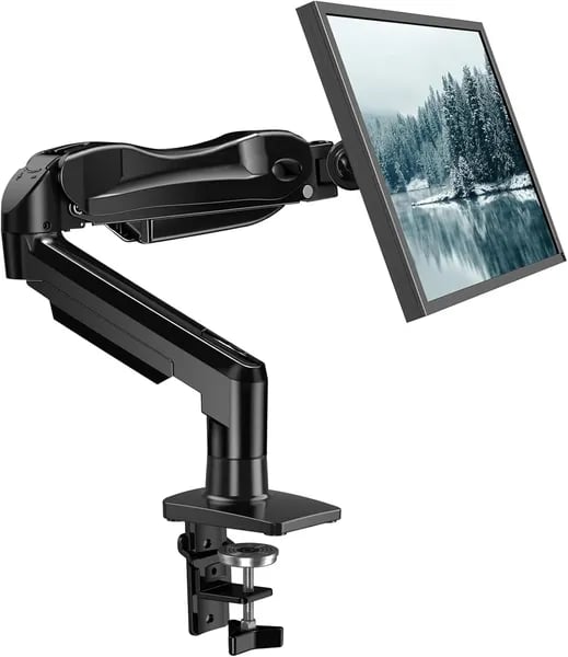 HUANUO HNSS6: Single Monitor Mount — 13 to 32 Inch Cover