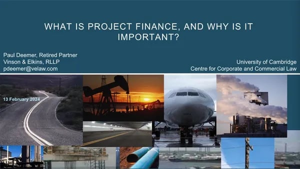 Project Finance Isn’t Boring: Power Grids, Pizza Nights, and the Secret Sauce of Big Deals Cover