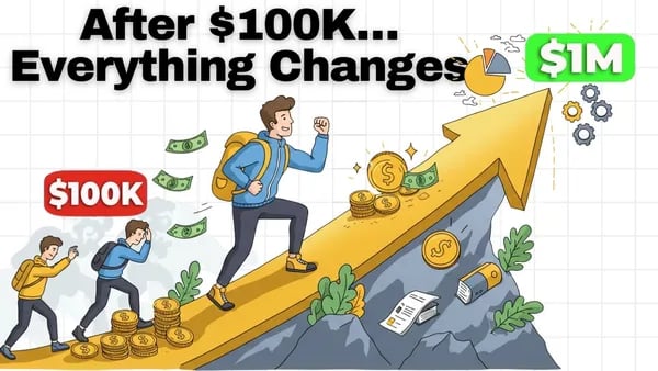 Why the First $100,000 Feels Impossible (Until It Isn't): Unmasking the Real Wealth Milestone Cover